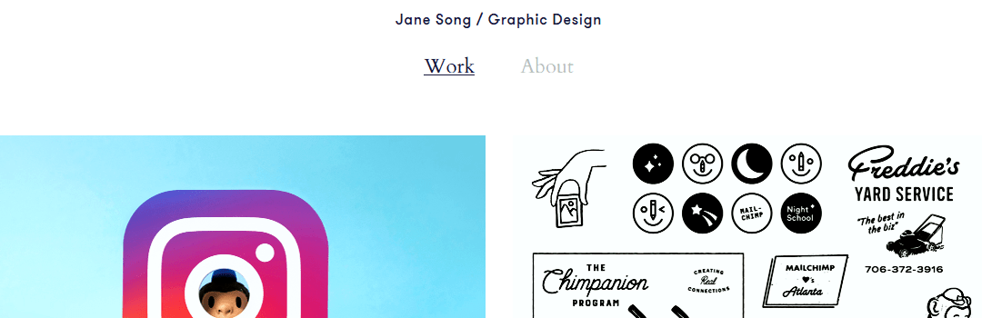 7 Captivating graphic design portfolios that will amaze you- Jane Song