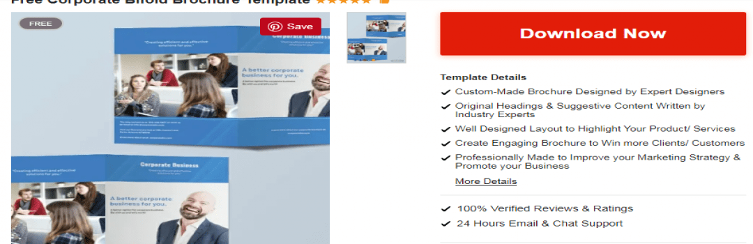 corporate brochure